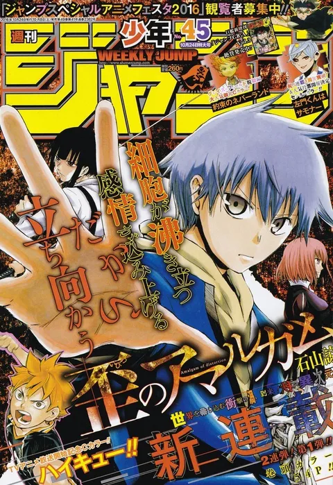 Cover von Weekly Shōnen Jump 2016 45