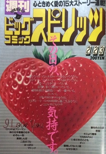 Cover of Big Comic Spirits 1987 11