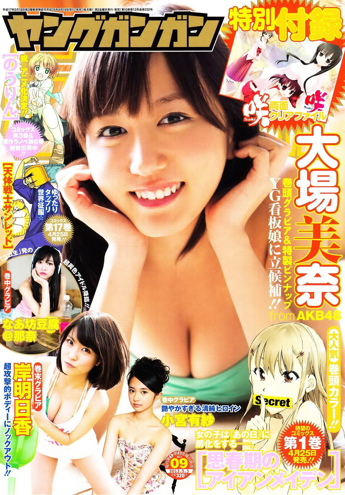 Portada de Young Gangan 2013 9