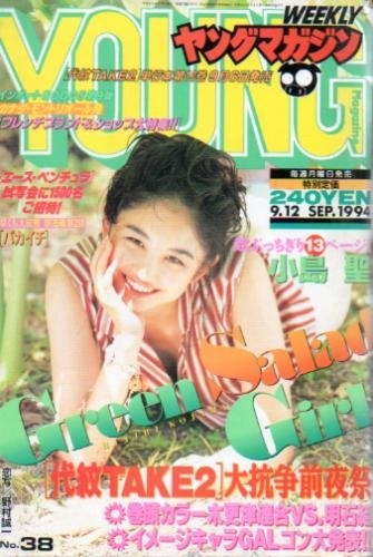 Cover of Weekly Young Magazine 1994 38