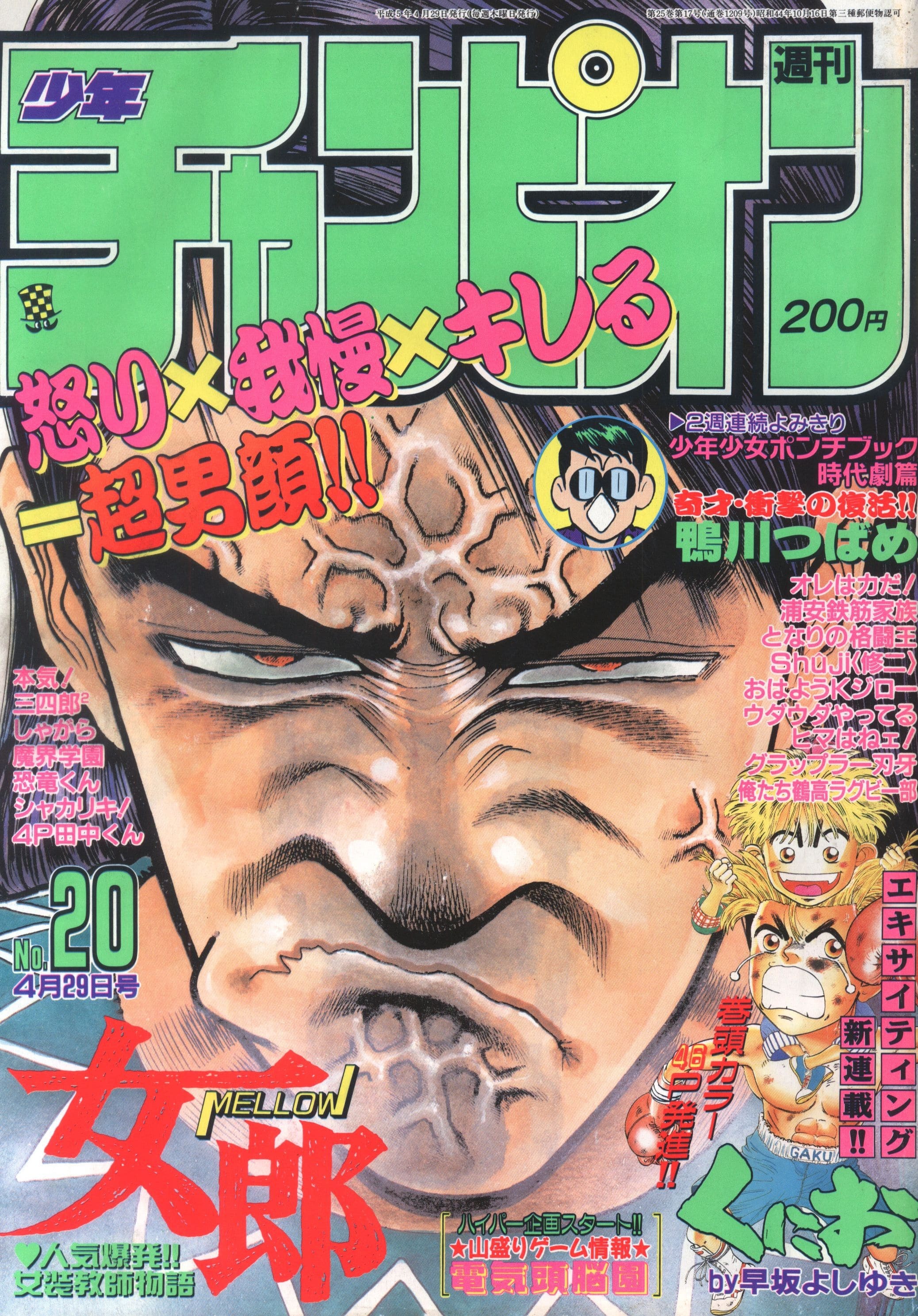 Portada de Weekly Shōnen Champion 1993 20