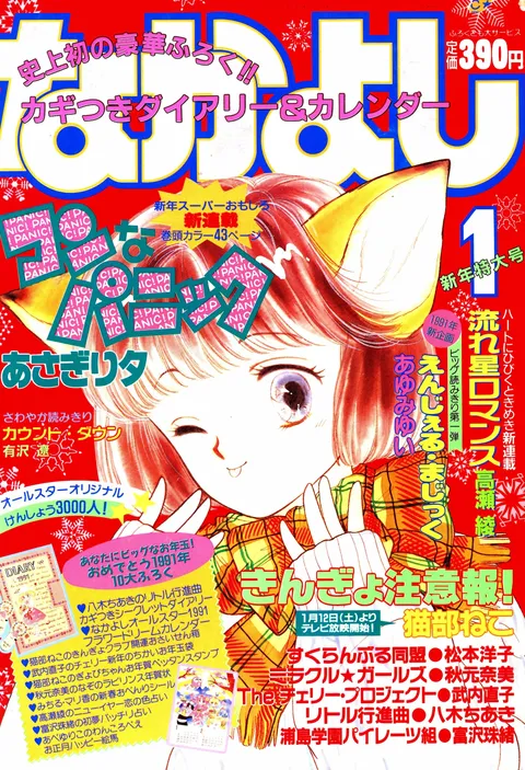 Cover von Nakayoshi 1991 1