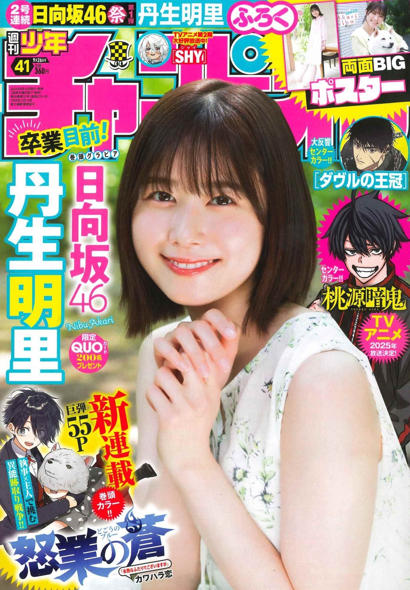 Copertina di Weekly Shōnen Champion 2024 41
