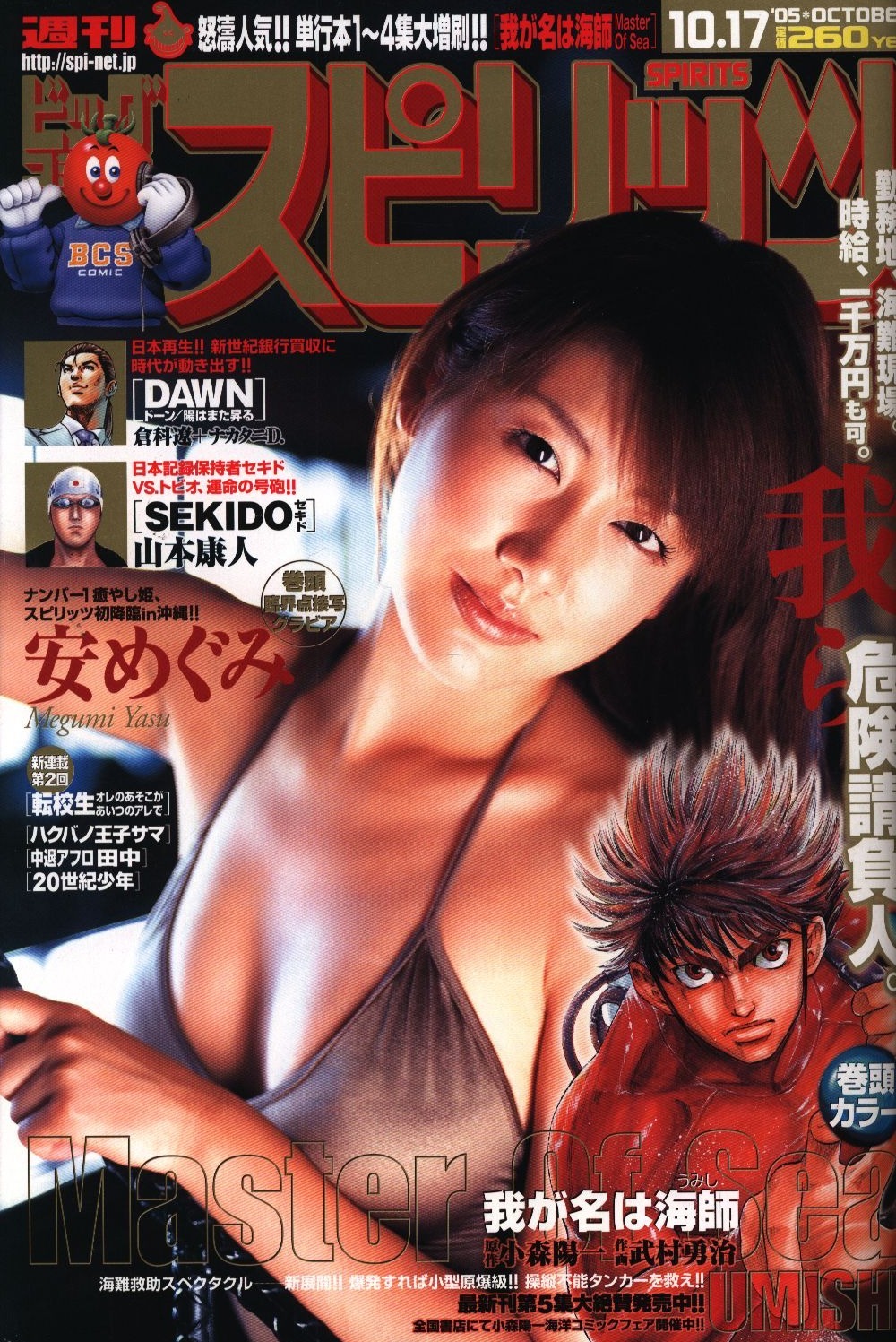 Cover of Big Comic Spirits 2005 44