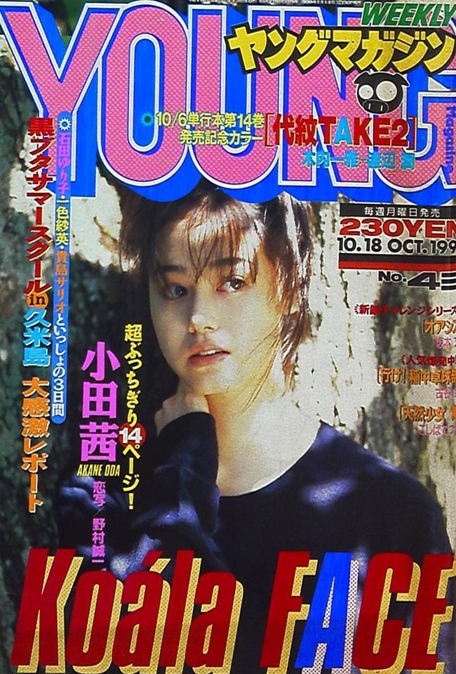 Copertina di Weekly Young Magazine 1993 43