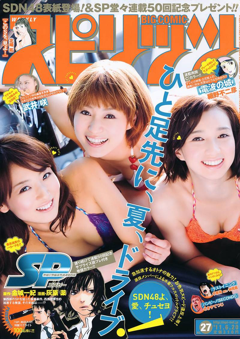 Portada de Big Comic Spirits 2011 27