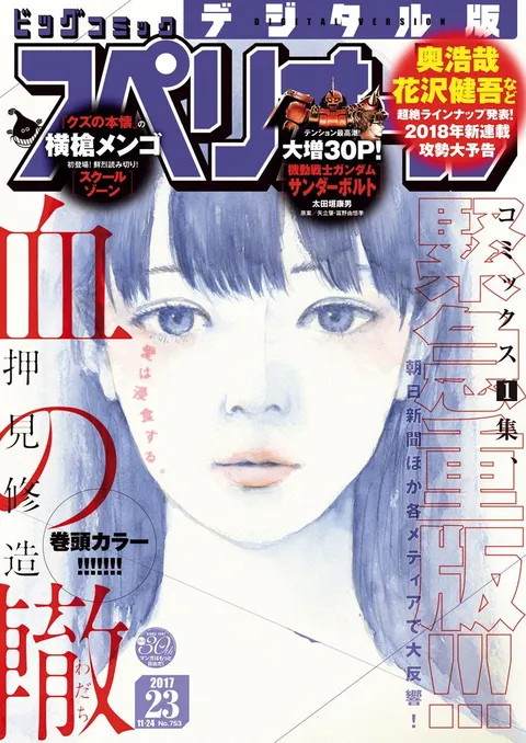 Copertina di Big Comic Superior 2017 23