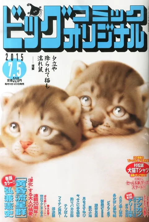 Cover of Big Comic Original 2015 13