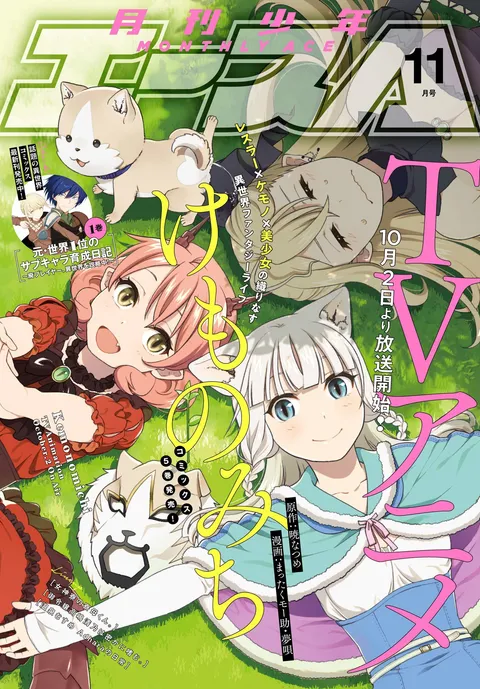 Cover of Monthly Shōnen Ace 2019 11