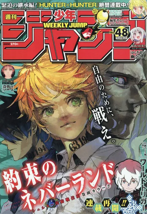 Copertina di Weekly Shōnen Jump 2018 48