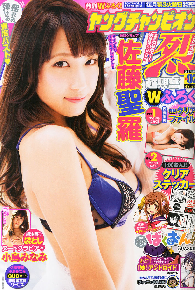 Copertina di Young Champion Retsu 2015 2