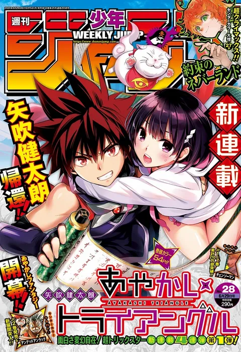 Portada de Weekly Shōnen Jump 2020 28