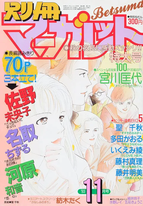Cover von Bessatsu Margaret 1993 11