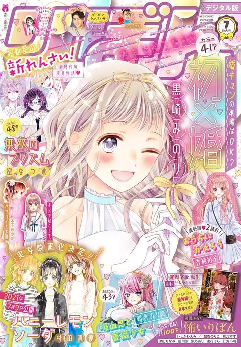 Copertina di Ribon 2021 7