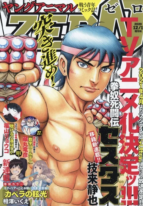 Portada de Young Animal ZERO 2020 12