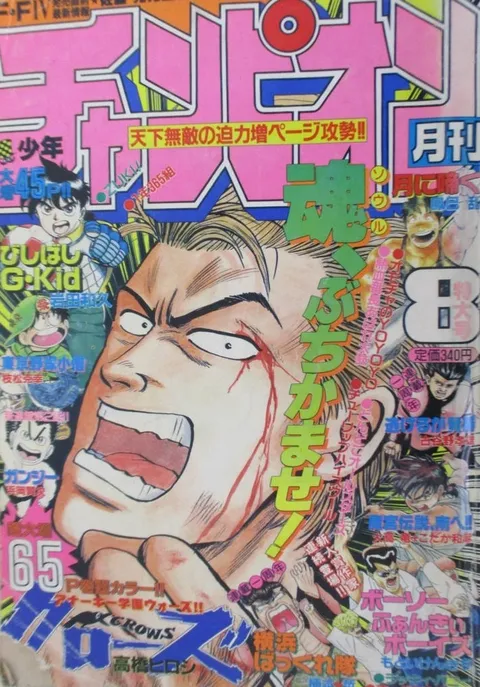 Cover of Monthly Shōnen Champion 1991 8