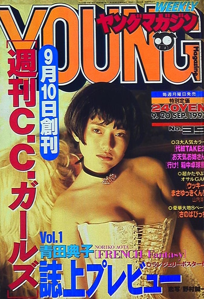 Copertina di Weekly Young Magazine 1993 39