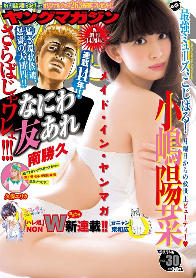 Cover of Weekly Young Magazine 2014 30