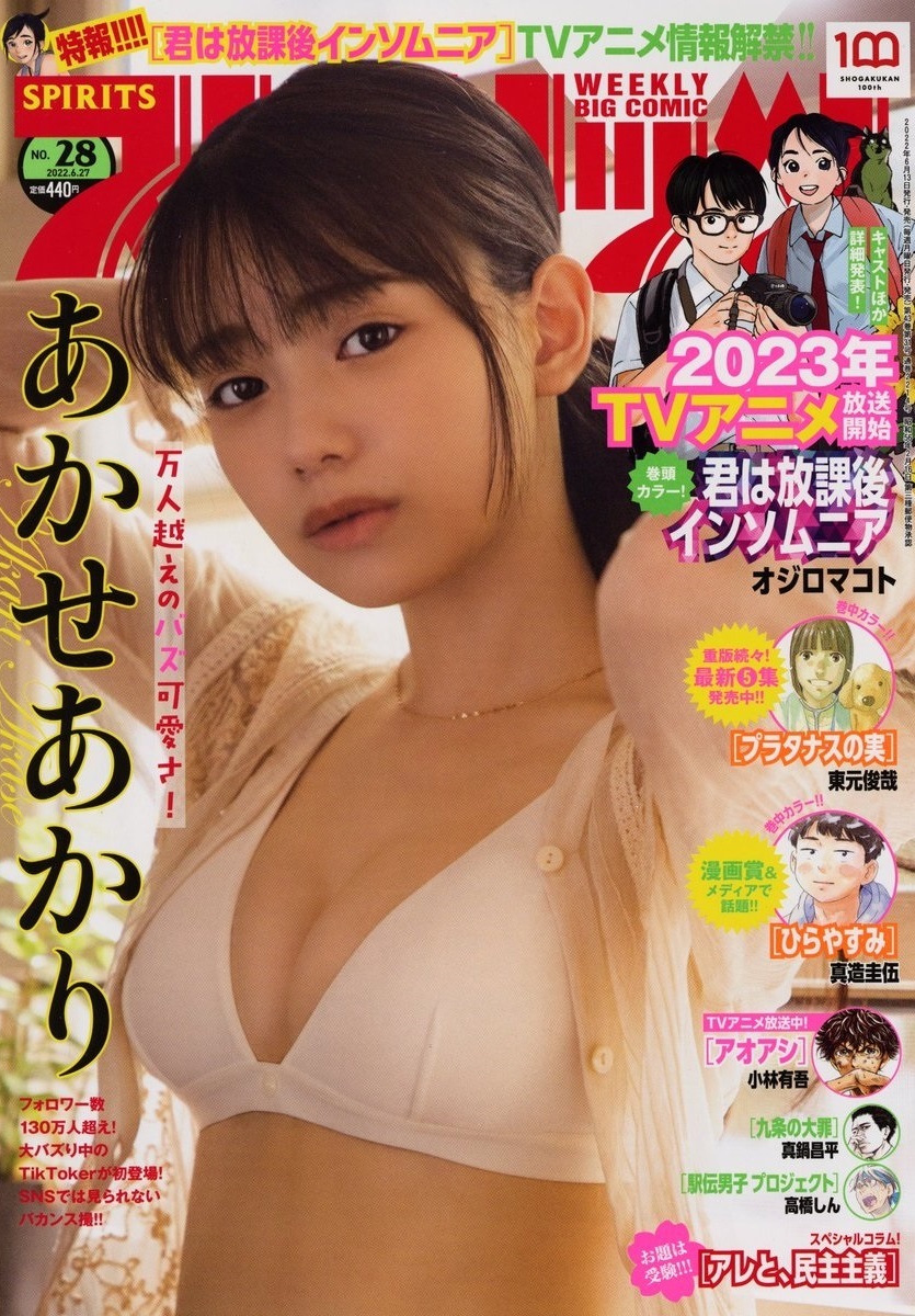 Copertina di Big Comic Spirits 2022 28
