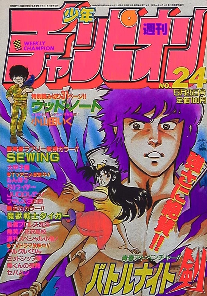 Cover of Weekly Shōnen Champion 1984 24