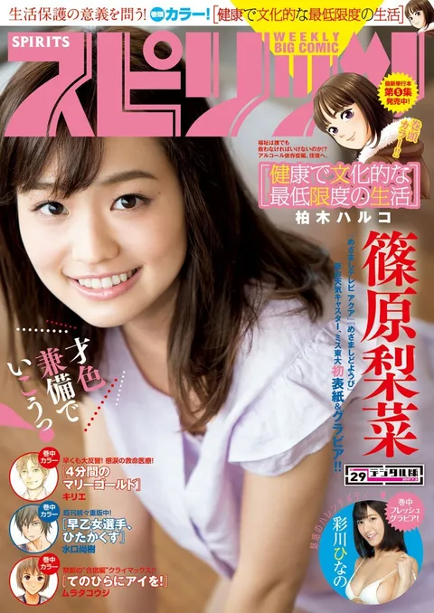 Portada de Big Comic Spirits 2017 29