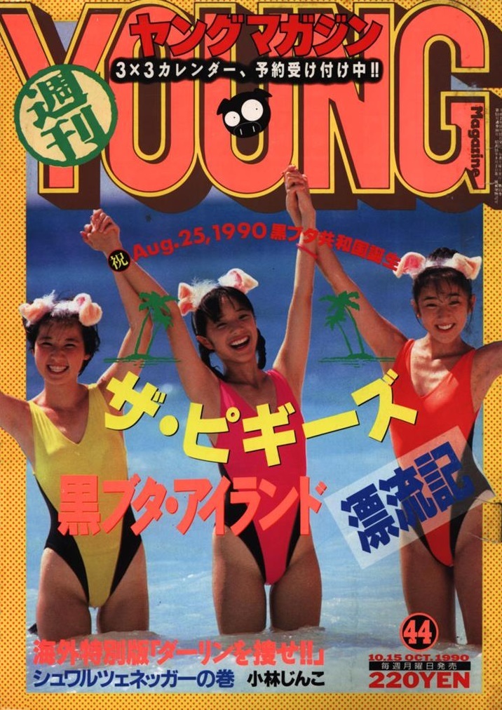 Cover of Weekly Young Magazine 1990 44