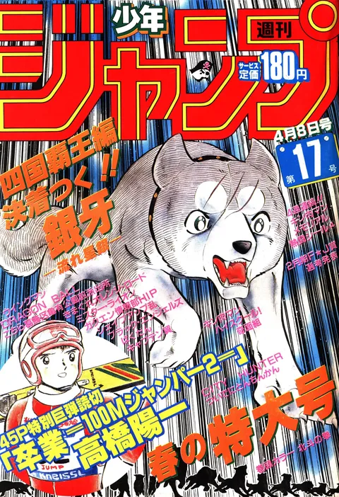 Cover of Weekly Shōnen Jump 1985 17