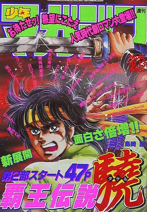 Cover of Weekly Shōnen Magazine 1993 43