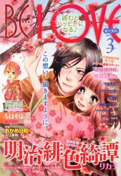 Portada de BE LOVE 2013 3