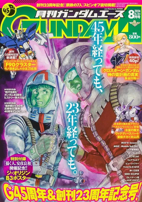 Cover von Gundam Ace 2024 8