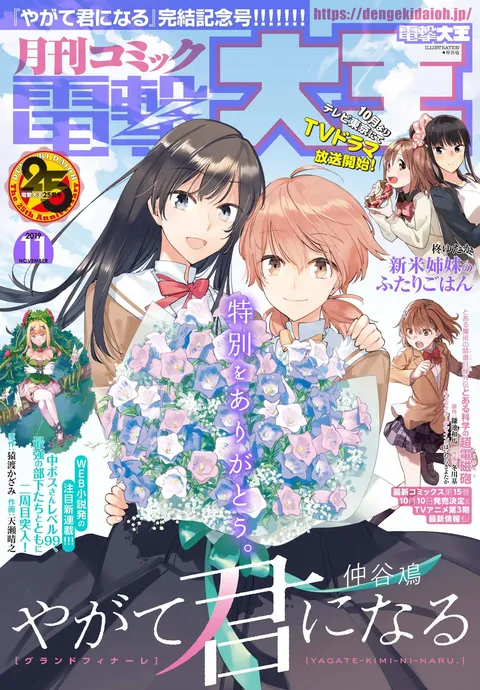 Copertina di Dengeki Daioh 2019 11