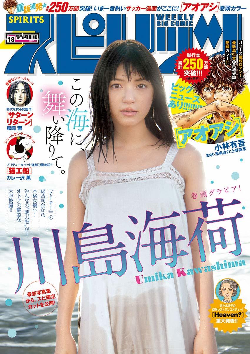 Cover of Big Comic Spirits 2019 18