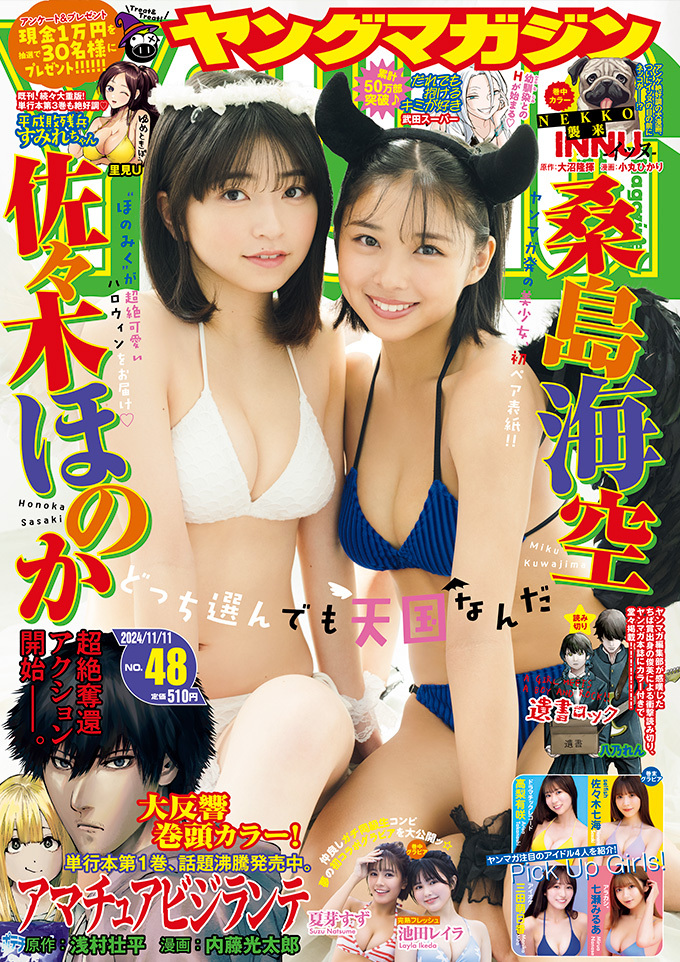 Cover of Weekly Young Magazine 2024 48
