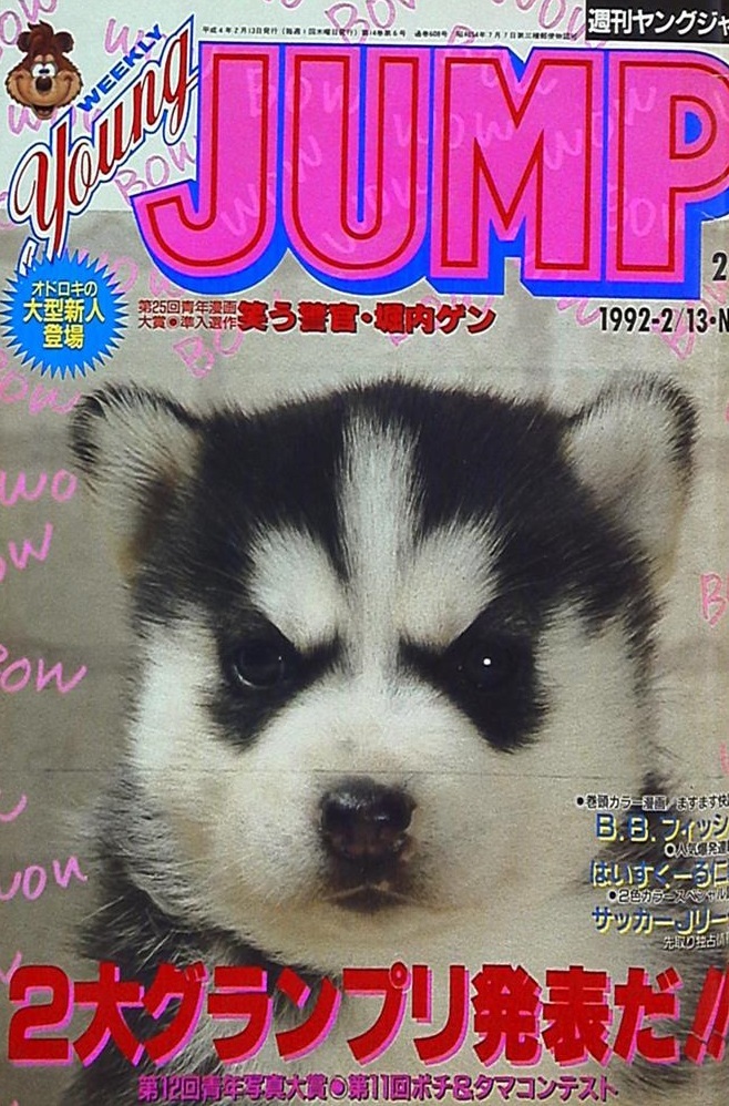 Copertina di Weekly Young Jump 1992 8