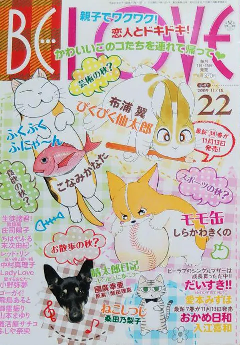 Portada de BE LOVE 2009 22