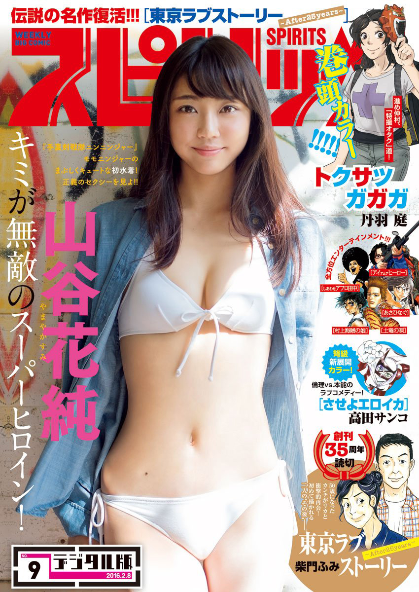 Cover of Big Comic Spirits 2016 9
