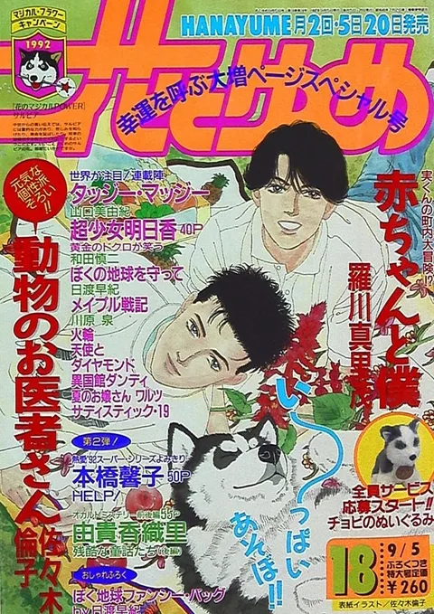 Cover of Hana to Yume 1992 18