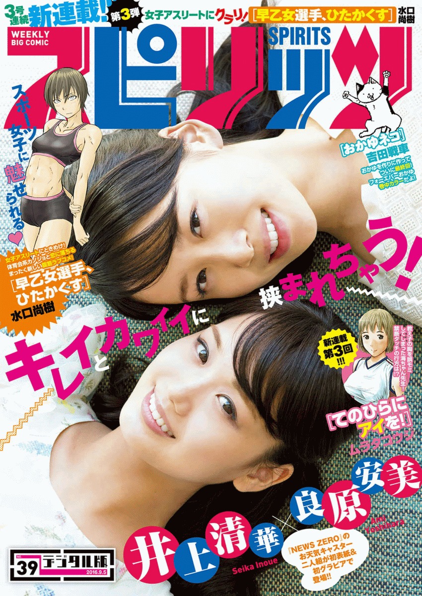 Portada de Big Comic Spirits 2016 39