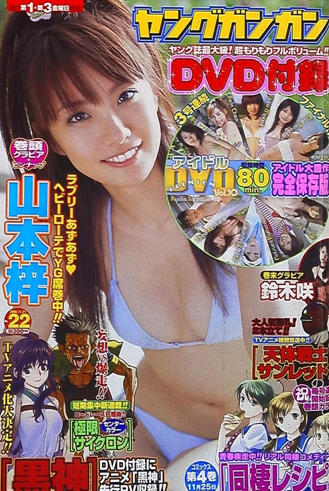 Copertina di Young Gangan 2008 22