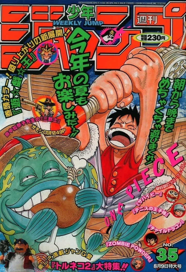 Couverture de Weekly Shōnen Jump 1999 35