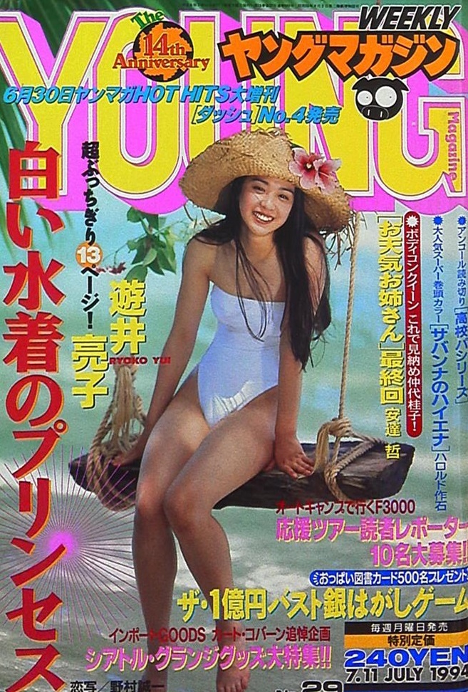 Cover of Weekly Young Magazine 1994 29