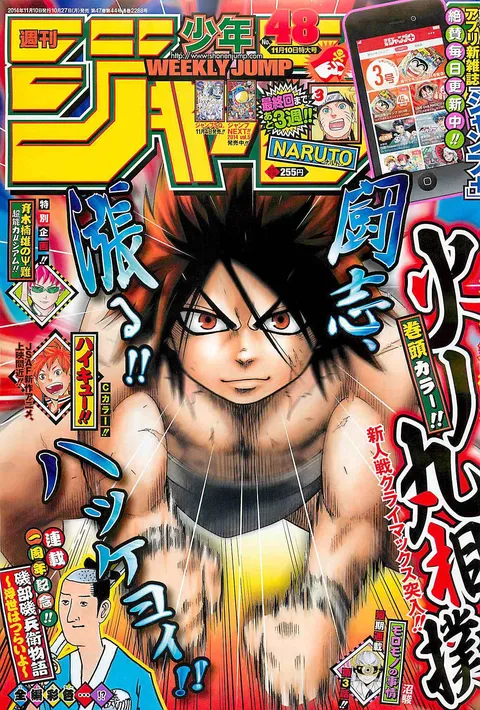 Cover of Weekly Shōnen Jump 2014 48
